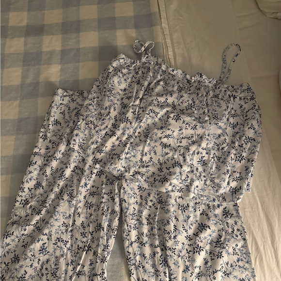 LAKE - Pima Ruffle Pants Set - Picture 10 of 11